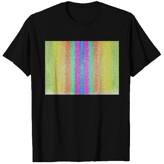 Colorful Snake Skin Pattern T Shirts