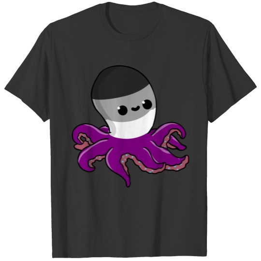 Asexual Octopus Asexual Pride T-shirt