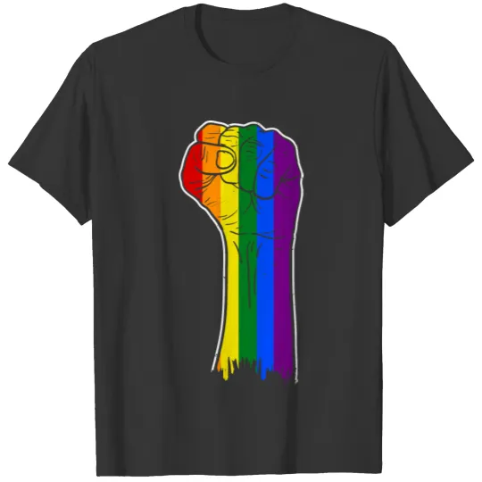 Gay Pride Fist LGBT Pride T Shirts