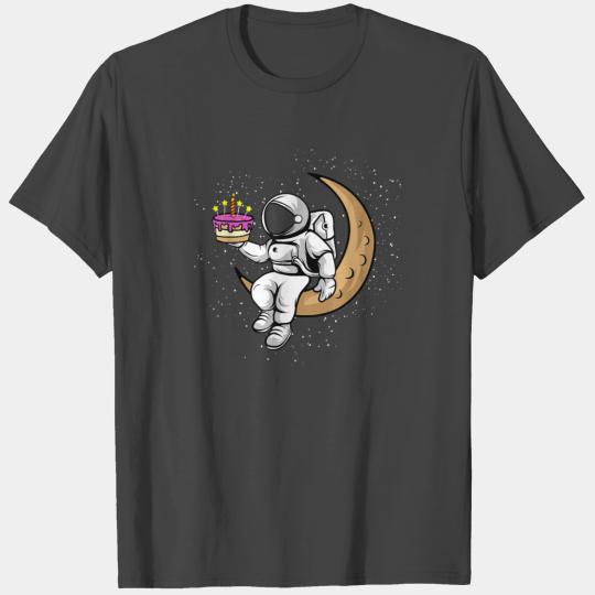 Astronaut Art Birthday Cake Astronauts in T Shirts