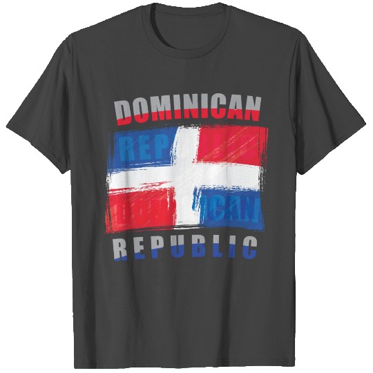 Dominican republic flag T Shirts