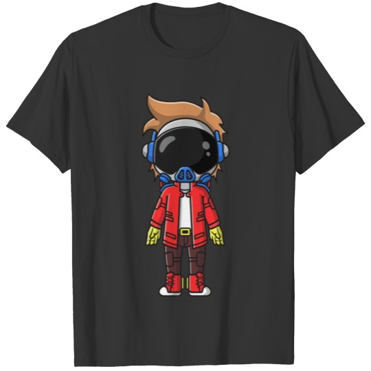 Astronaut Punk Funny T Shirts