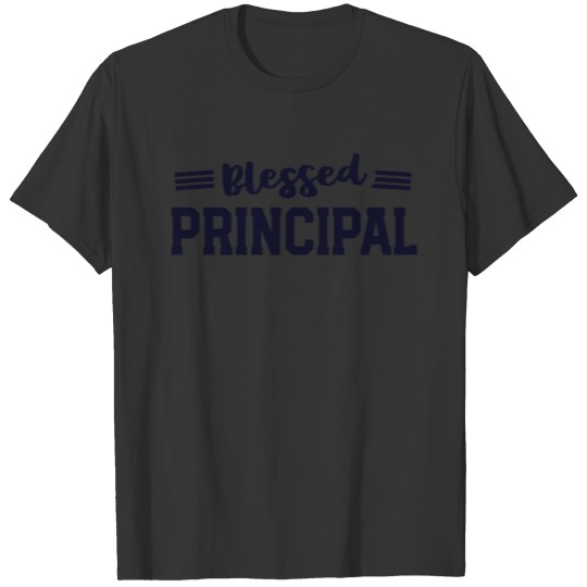 Blessed Principal Appreciation Admin Team Back to T Shirts