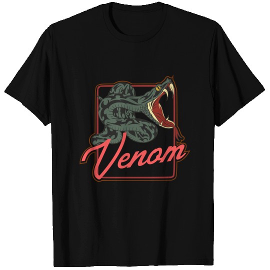 venom Rattlesnake neon T Shirts