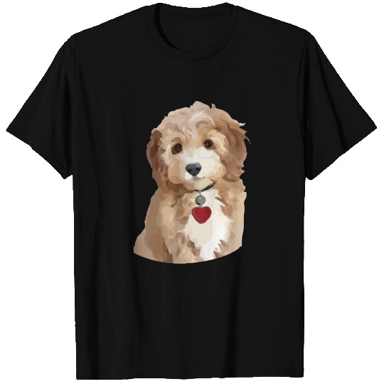 Shaggy Yellow Puppy T Shirts