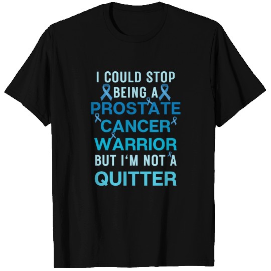 Prostate Cancer Survivor Quitter Warrior Graphic T Shirts