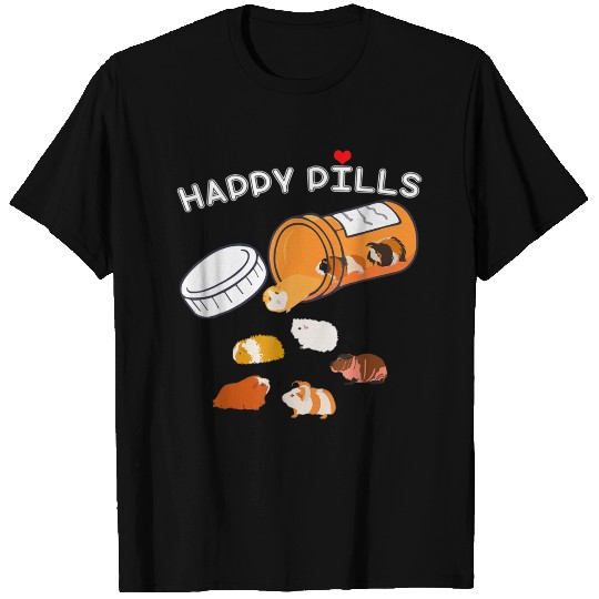 Happy Pill Guinea Pig T Shirts