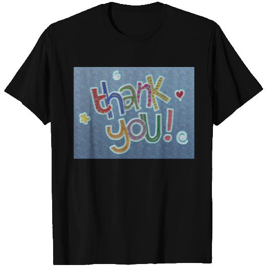 thank you letter -embroidered 2338005 1920 T Shirts
