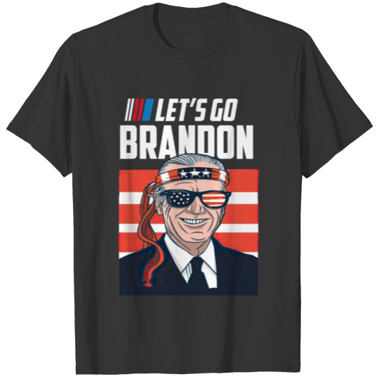 Let's Go Brandon Funny Men Women Vintage T Shirt T-shirt