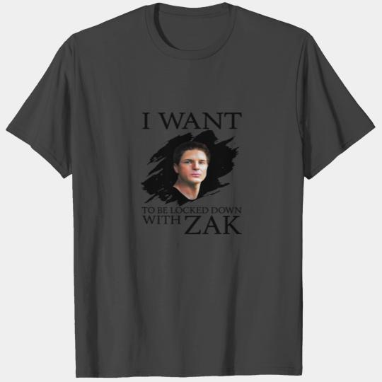 Ghost Adventures I Want Be Locked Down With Zak T Shirts