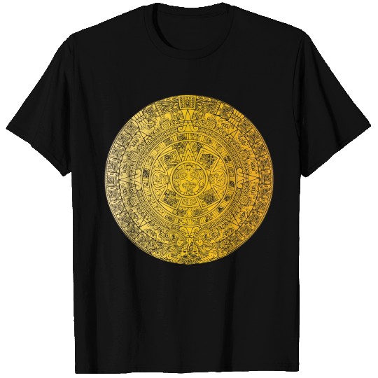 Aztec Mayan Calendar Mythology Native Mexican T Shirts
