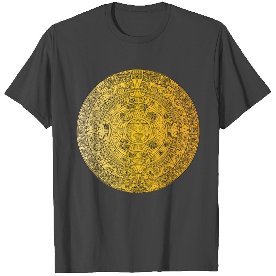 Aztec Mayan Calendar Mythology Native Mexican T Shirts