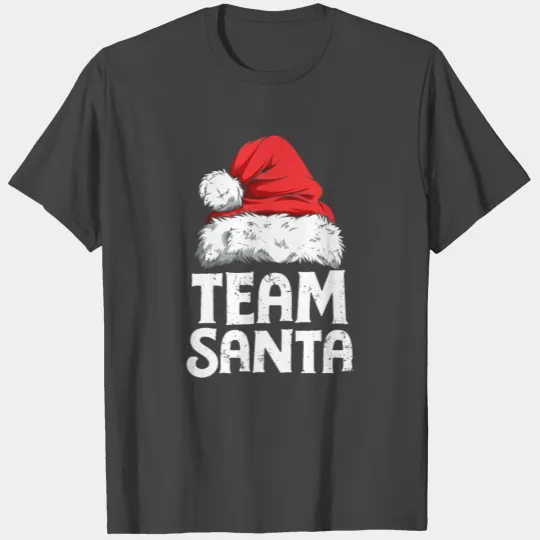 Team Santa T Shirts Christmas Family Matching Pajam