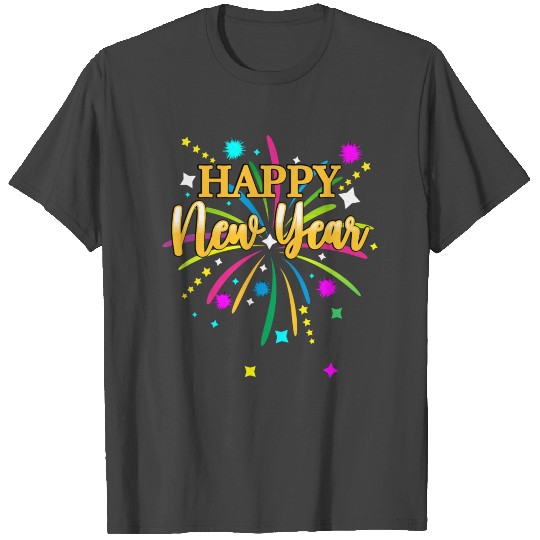 Happy New Year 2021-New Years Eve Party Supplies 2 T Shirts