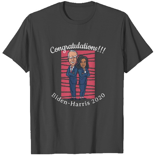 Congratulations President Joe Biden 46 Biden-Harri T Shirts
