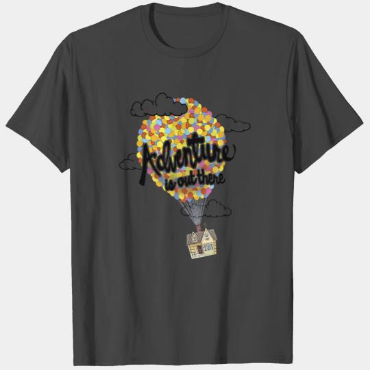 Disney Pixar Up Adventure House Ballon-Grafik T Shirts
