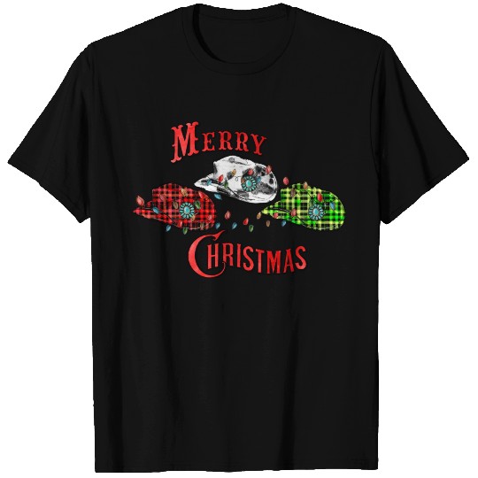 Merry Christmas Cowboy Hat T Shirts