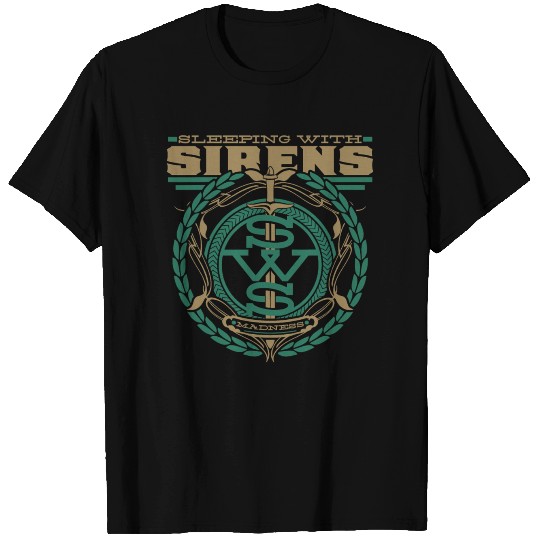 Sleeping With Sirens Green Madness Official T Shirts