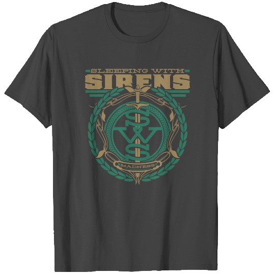 Sleeping With Sirens Green Madness Official T Shirts
