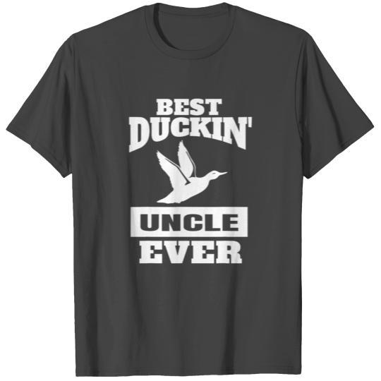 Best Duckin' Uncle Ever Duck Hunting Hunter Gift T Shirts