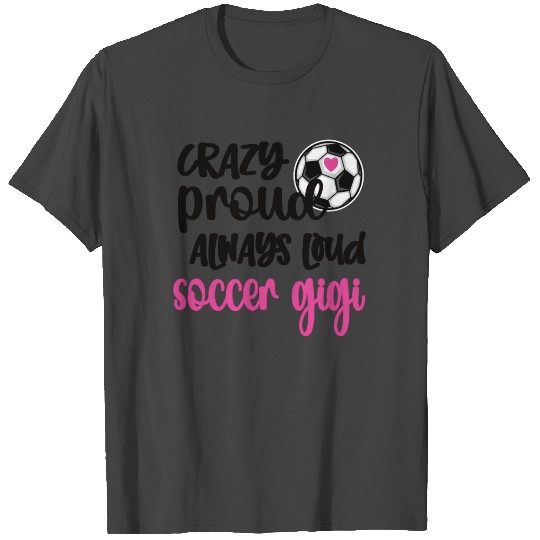 Soccer Gigi Grandma Mothers Day Soccer Fan Grandma T Shirts