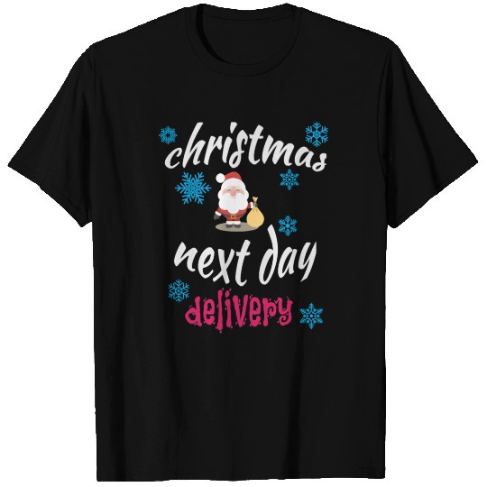 Christmas Next Day Delivery Classic T Shirts