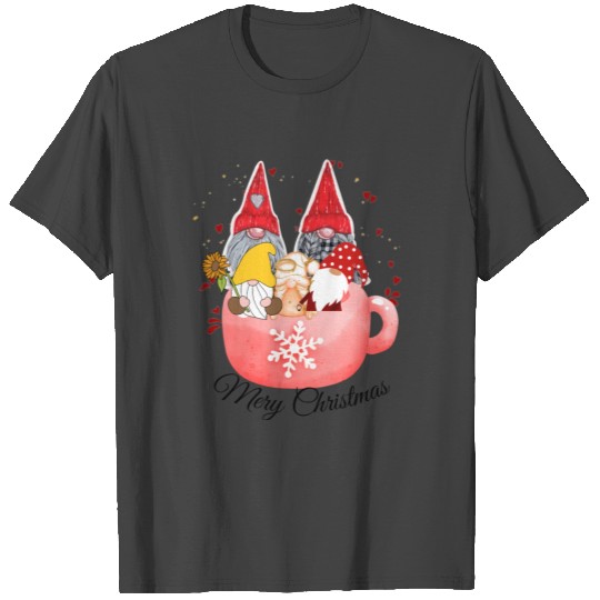 Gnomes Christmas GNOMIE Gnome Friend Christmas T Shirts