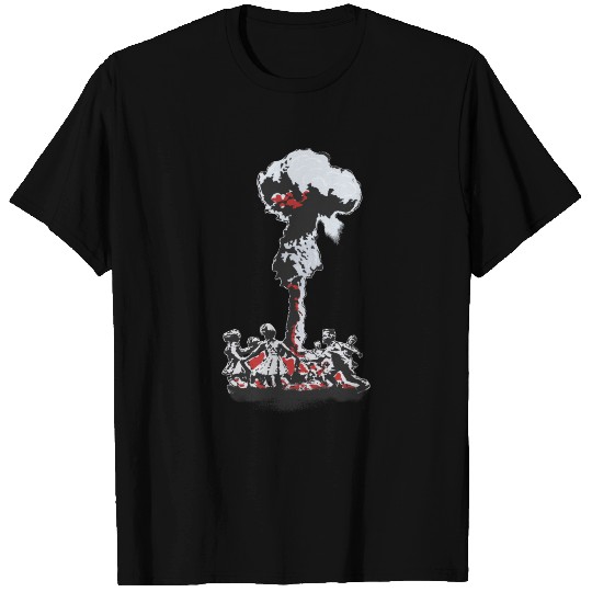 Mushroom Cloud - Banksy Graffiti T Shirts