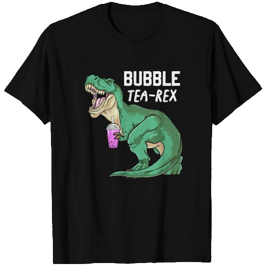 Dinosaur Bubble Tea Rex Bobasaurus Boba Milk Tea D T Shirts