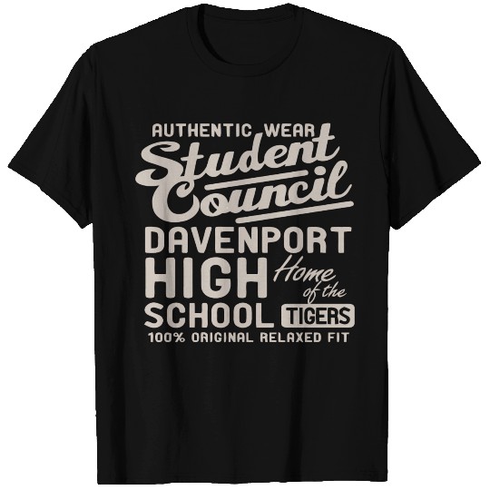 Student Council DAVENTPORT HIGH SCHOOL T Shirts