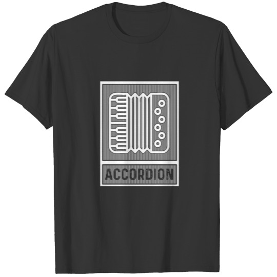 Accordion, air accordion lover, musician T-shirt