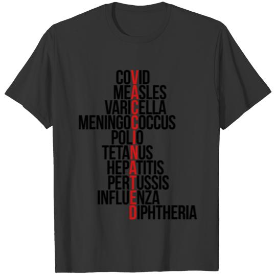 VACCINATED FUNNY T-shirt