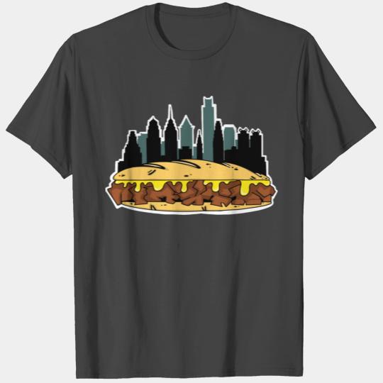 The Philly Cheesesteak T Shirts