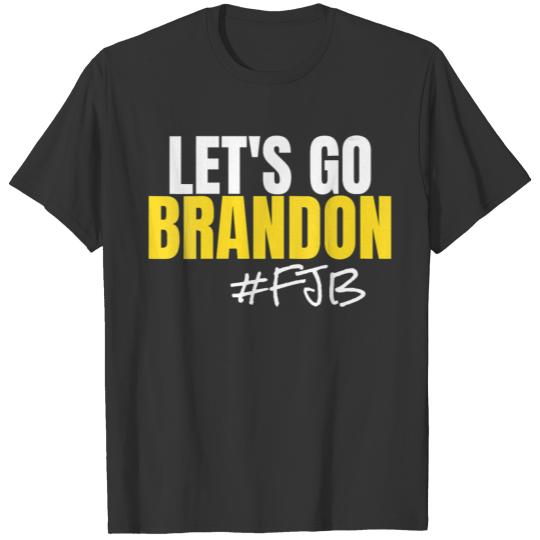 Womens Let s Go Brandon V Ne T-shirt