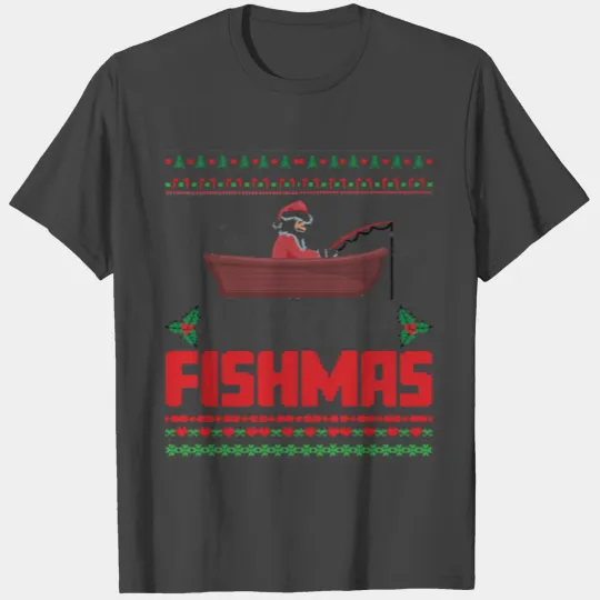 Merry Fishmas Christmas T Shirts Merry Fishmas