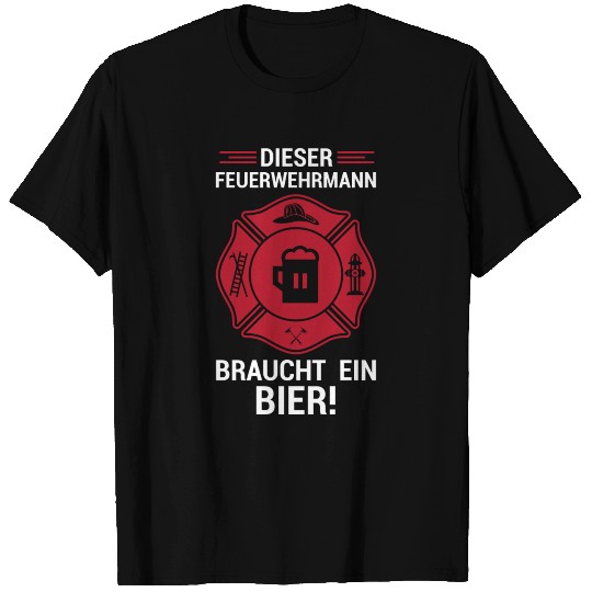 fire brigade fireman professional fire brigade T Shirts