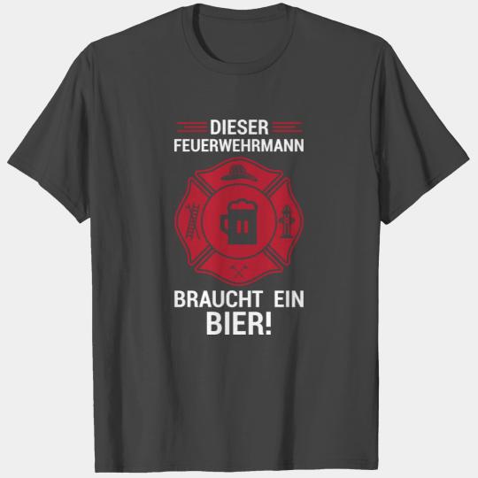 fire brigade fireman professional fire brigade T Shirts