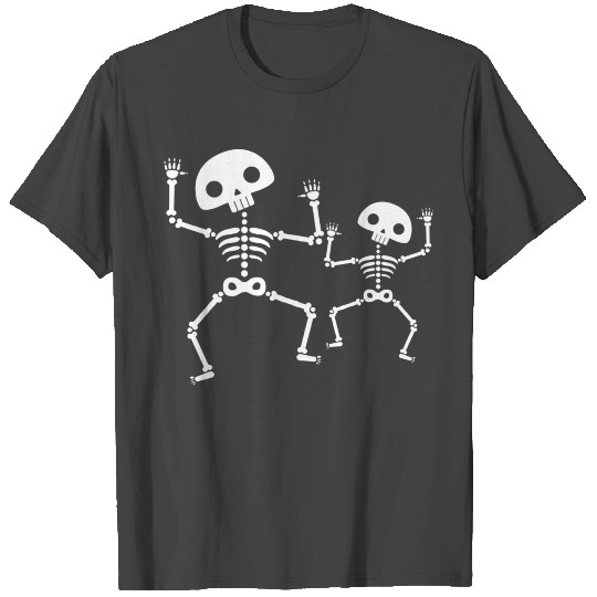 halloween party dancing skeleton T Shirts