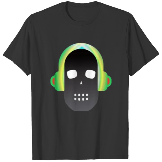 SKULL AND MUSIC T-shirt