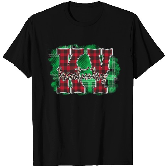 Kentucky Leopard Christmas T Shirts