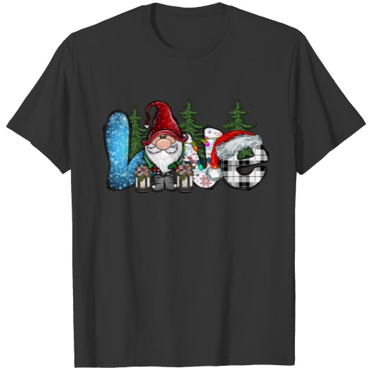 Love Christmas Gnome T Shirts