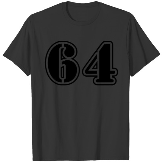 64 Number Symbol T-shirt