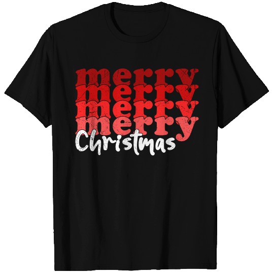 Merry Merry Merry Christmas T Shirts