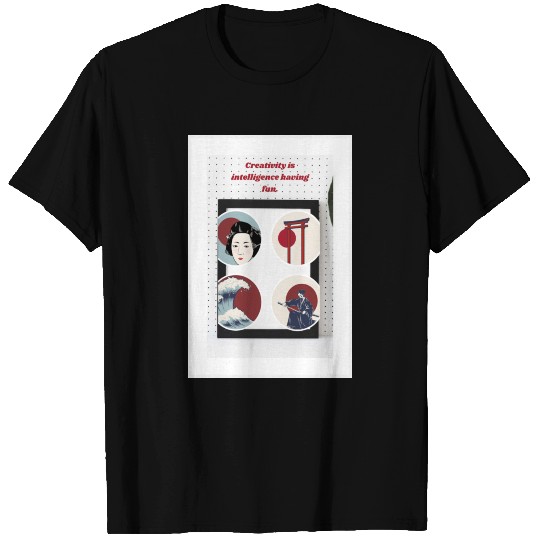 Traditional Japanese design elements T Shirts