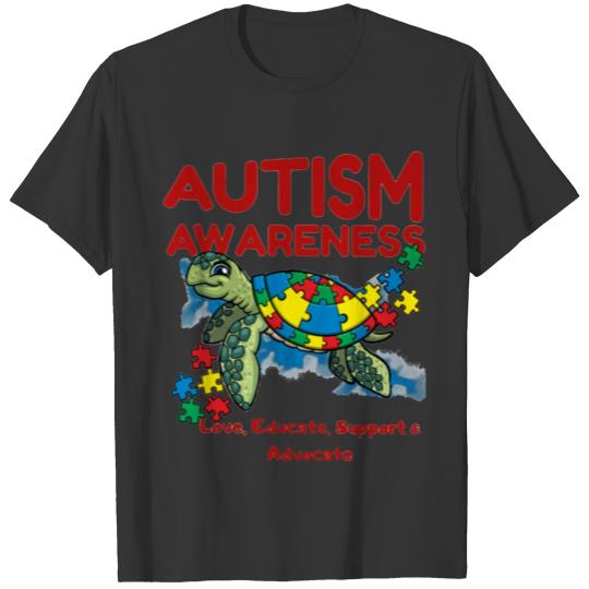 Autism Turtle T-shirt