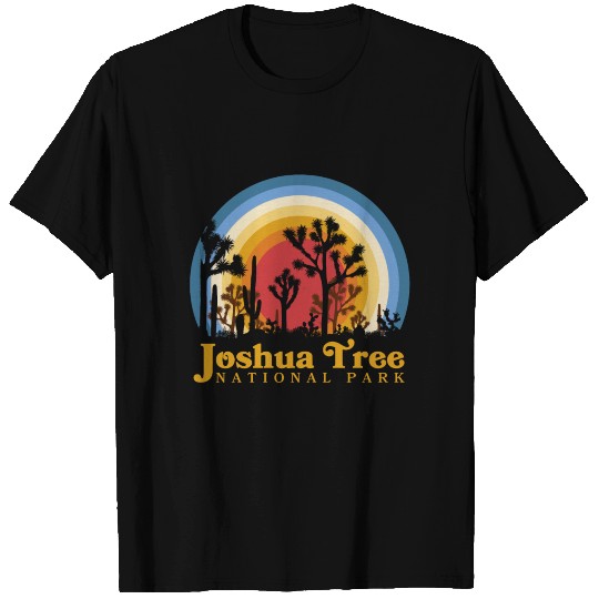 Joshua Tree National Park Retro Vintage Style T Shirts