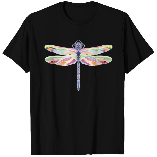Colorful dragonfly T Shirts