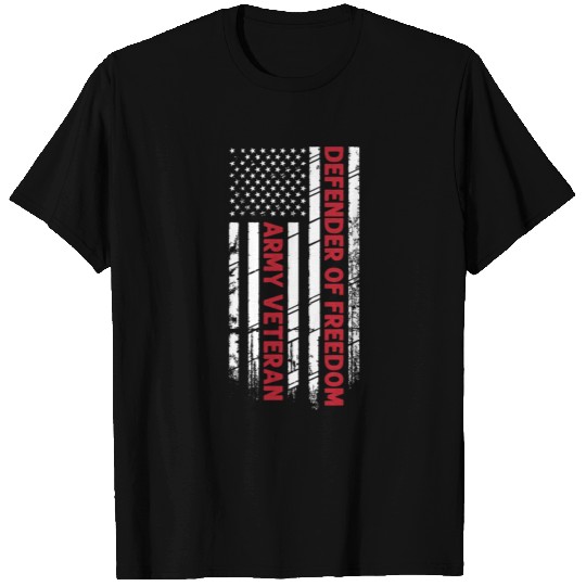 US Army Veteran Flag T Shirts