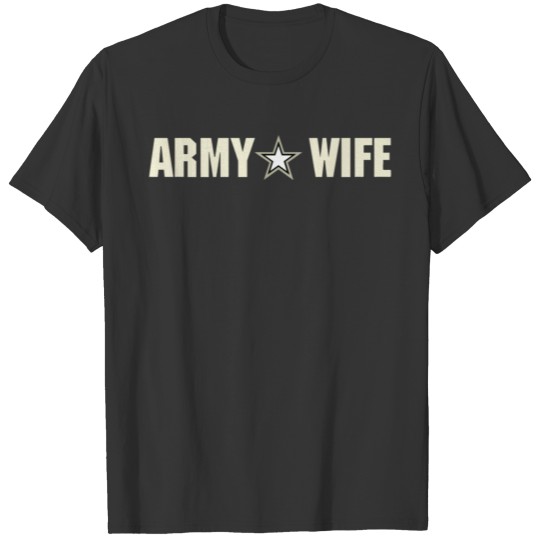 Proud Army Wife Of A Cav Scout T-shirt