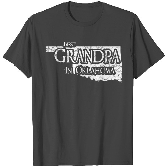 Best Grandpa In Oklahoma Funny Grandpa T Shirts